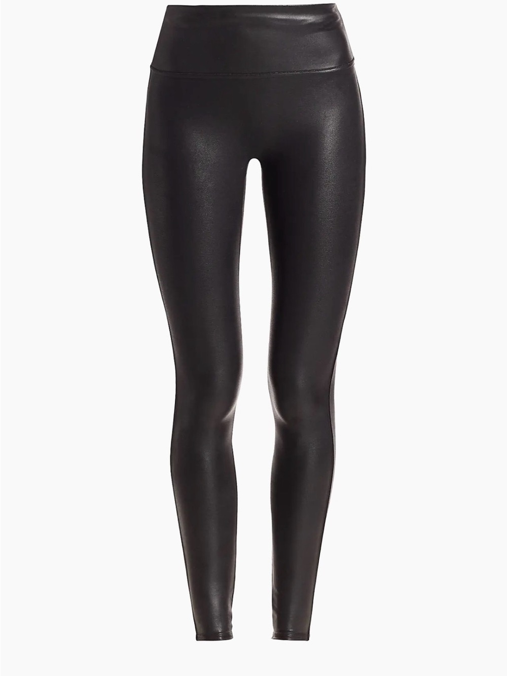 SPANX Faux Leather Leggings in Black